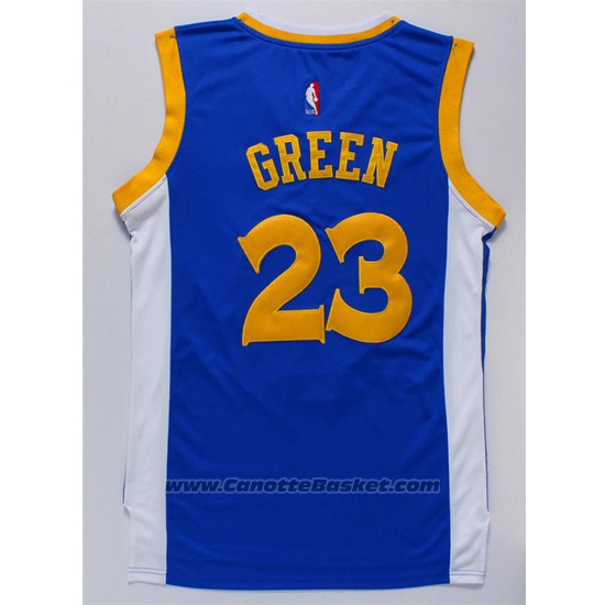 Maglia Golden State Warriors Draymond Green #23 Blu